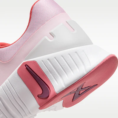 (Women) Nike Free Metcon 5 Training Shoes Pink Foam/Adobe/Platinum Tint/Dark Team Red DV3950-603 1