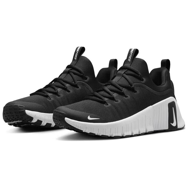 Shop (Women) Nike Free Metcon 6 'Black White' FJ7126-001