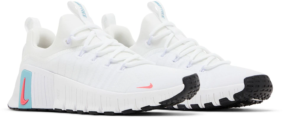 (W) Nike Free Metcon 6 'Denim Blanco Turquesa'. FJ7126-102 1
