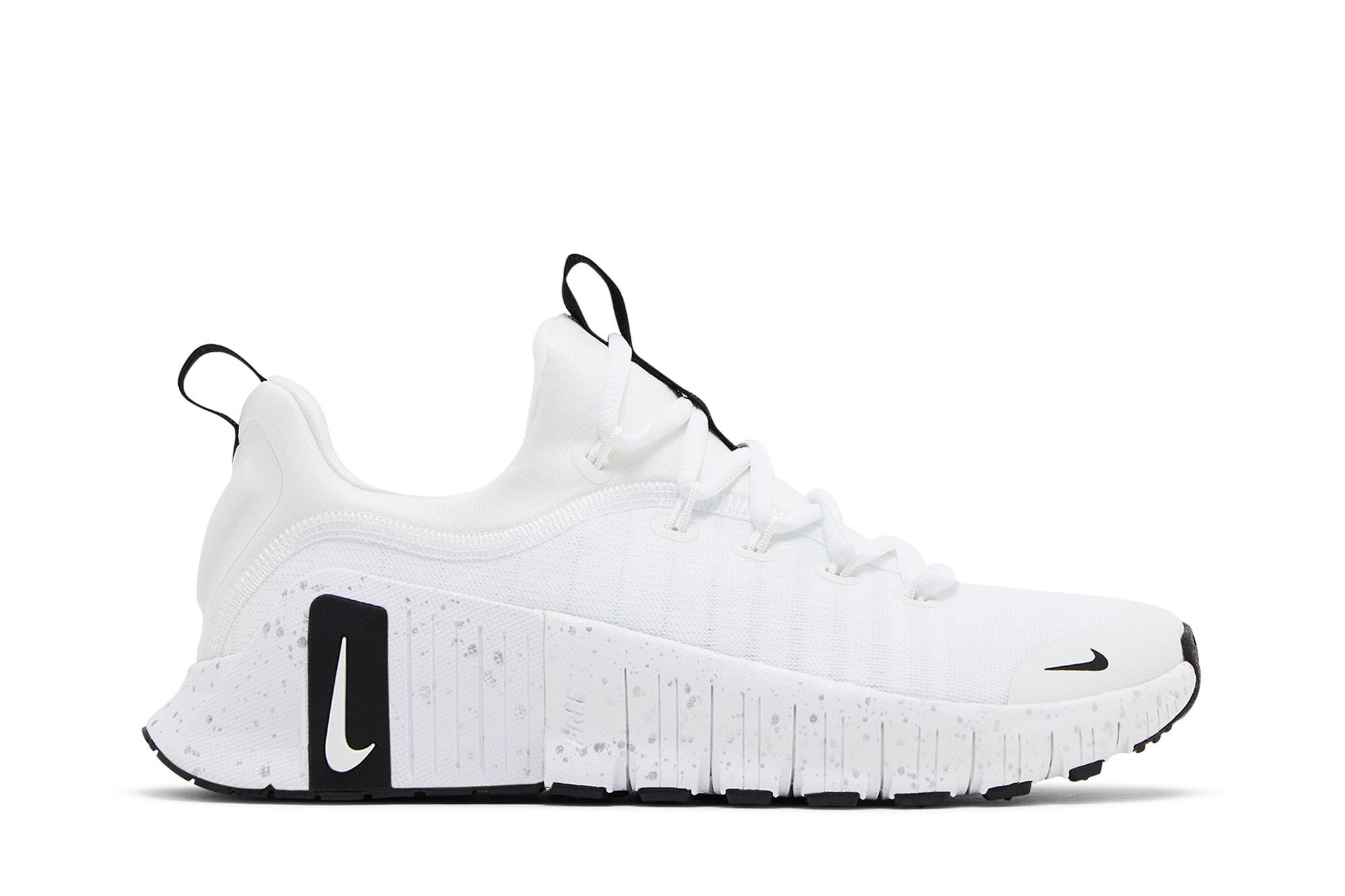 (Women) Nike Free Metcon 6 'White Metallic Silver Black' HQ3510-100