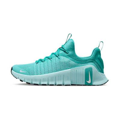 (W) Nike Free Metcon 6 Bleached Turquoise/Washed Teal/Teal Tint/White