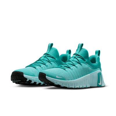 Details for (W) Nike Free Metcon 6 Turquoise Délavé/Teal Lavé/Teal/Tint Blanc FJ7126-301