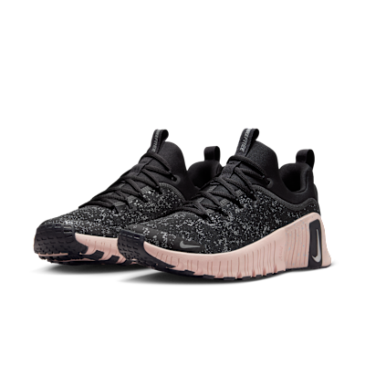 Details for (W) Nike Free Metcon 6 SE 黑/灰霧紅/金屬銀 HV2017-001