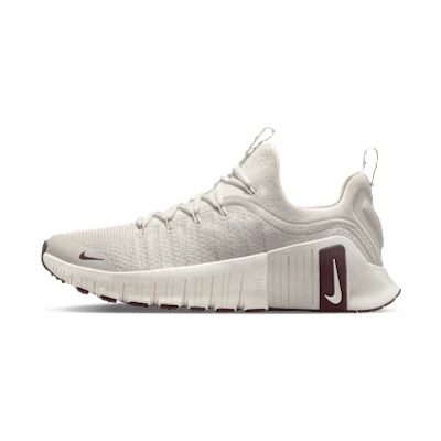 (W) Nike Free Metcon 6 SE Light Beige/Burgundy Crush/Soft Pearl