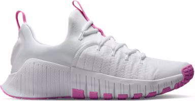 Shop (W) Nike Free Metcon 6 Zapatillas de Entrenamiento Blanco/Rosa Divertido FJ7126-109
