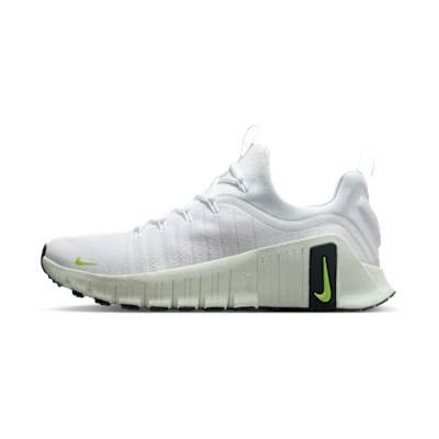 (W) Nike Free Metcon 6 White/Barely Green/Cyber