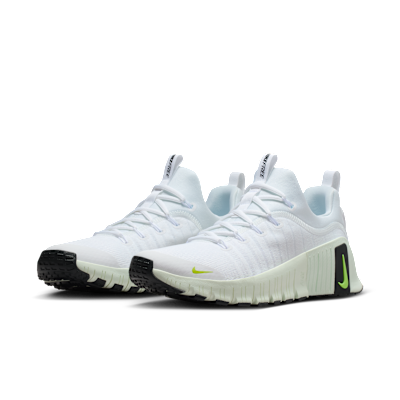 Sizing (W) 耐克Free Metcon 6 白色/浅绿色/亮绿 FJ7126-111