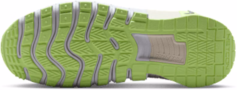 Lookbook (W) Nike Free Metcon 6 Blanco/Volt Suave/Sail/Plateado Metálico FJ7126-108