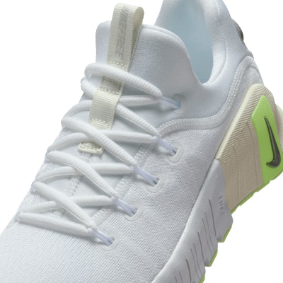 (W) 耐克Free Metcon 6 白色/微电压绿/米白/金属银 FJ7126-108 Sizing (W) 耐克Free Metcon 6 白色/微电压绿/米白/金属银 FJ7126-108