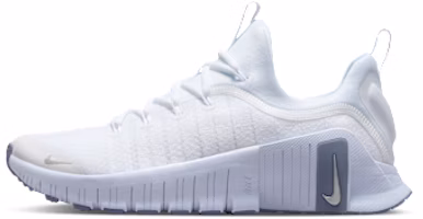 (Women) Nike Free Metcon 6 White/Half Blue/Metallic Silver FJ7126-110