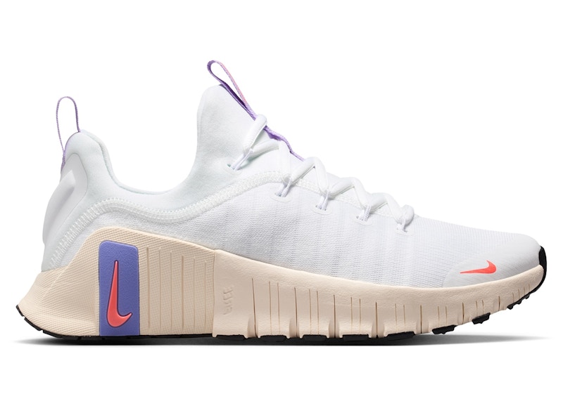 (Women) Nike Free Metcon 6 White Violet Mist Chalk Lava FJ7126-114