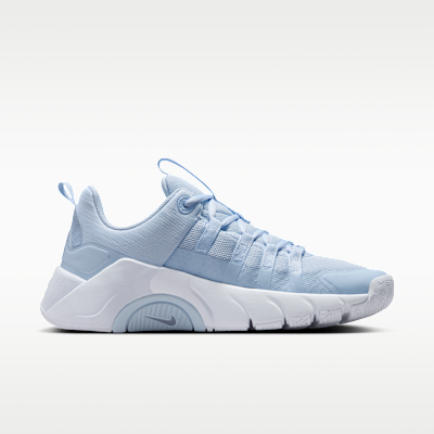 Lookbook (W) Nike Free Metcon 7 Kasut Latihan Biru Hidrogen/Kelabu Bola Sepak/Putih II7406-400