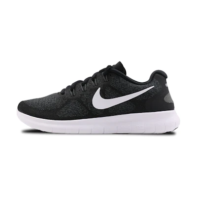 (W) Nike Free RN 2017 'Black Dark Grey'