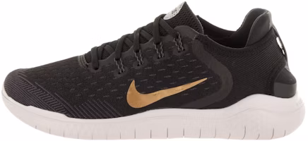 (Women) Nike Free RN 2018 'Black Metallic Gold' 942837-008 (Women) Nike Free RN 2018 'Black Metallic Gold' 942837-008