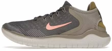 (Women) Nike Free RN 2018 'Gunsmoke Crimson Pulse' 942837-005 (Women) Nike Free RN 2018 'Gunsmoke Crimson Pulse' 942837-005
