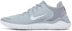 Lookbook (W) Nike Free RN 2018 'Wolf Grey' Lelaki Kasut Lari Kelabu. 942837-003