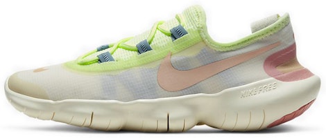 (Women) Nike Free RN 5.0 2020 'Pale Ivory Shimmer Sail' CJ0270-101 (Women) Nike Free RN 5.0 2020 'Pale Ivory Shimmer Sail' CJ0270-101
