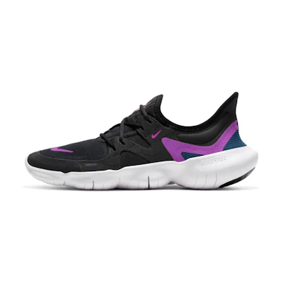 (W) Nike Free RN 5.0 'Black Vivid Purple'
