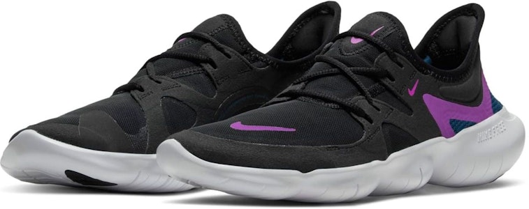 (Women) Nike Free RN 5.0 'Black Vivid Purple' AQ1316-009 Lookbook (Women) Nike Free RN 5.0 'Black Vivid Purple' AQ1316-009