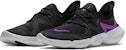 (W) Nike Free RN 5.0 'Hitam Ungu Terang' AQ1316-009