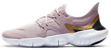 (Women) Nike Free RN 5.0 'Plum Chalk Metallic Gold' AQ1316-501 (Women) Nike Free RN 5.0 'Plum Chalk Metallic Gold' AQ1316-501