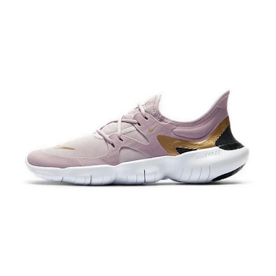 (W) Nike Free RN 5.0 'Plum Chalk Metallic Gold'