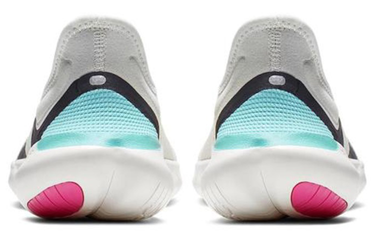 Lookbook (W) Nike Free RN 5.0 'Thunder Grey' Lelaki Wanita Kasut Lari Kelabu AQ1316-100