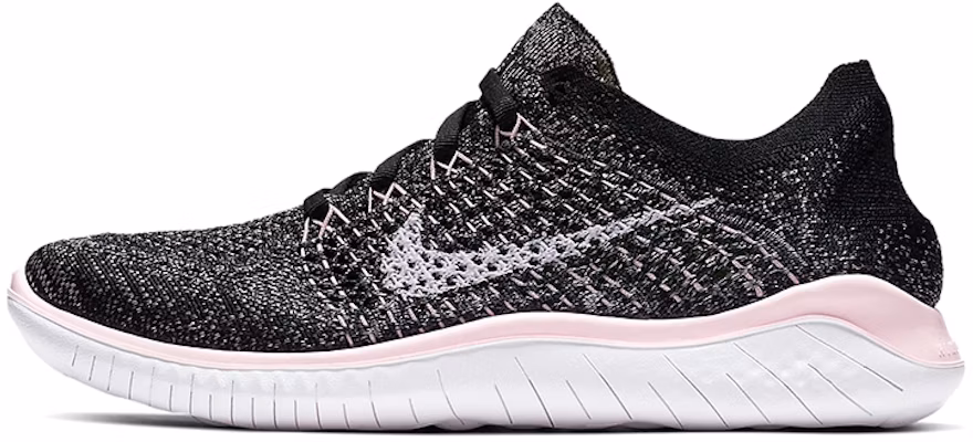 (Women) Nike Free RN Flyknit 2018 'Black Pink Foam' 942839-007 Buy (Women) Nike Free RN Flyknit 2018 'Black Pink Foam' 942839-007