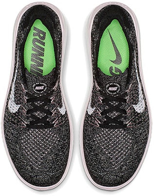 (Women) Nike Free RN Flyknit 2018 'Black Pink Foam' 942839-007 Shop (Women) Nike Free RN Flyknit 2018 'Black Pink Foam' 942839-007