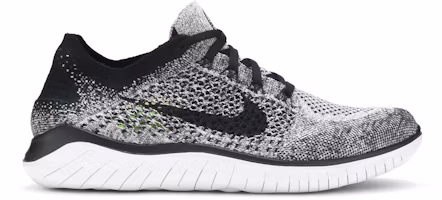 (Women) Nike Free RN Flyknit 2018 'White Black' 942839-101 (Women) Nike Free RN Flyknit 2018 'White Black' 942839-101