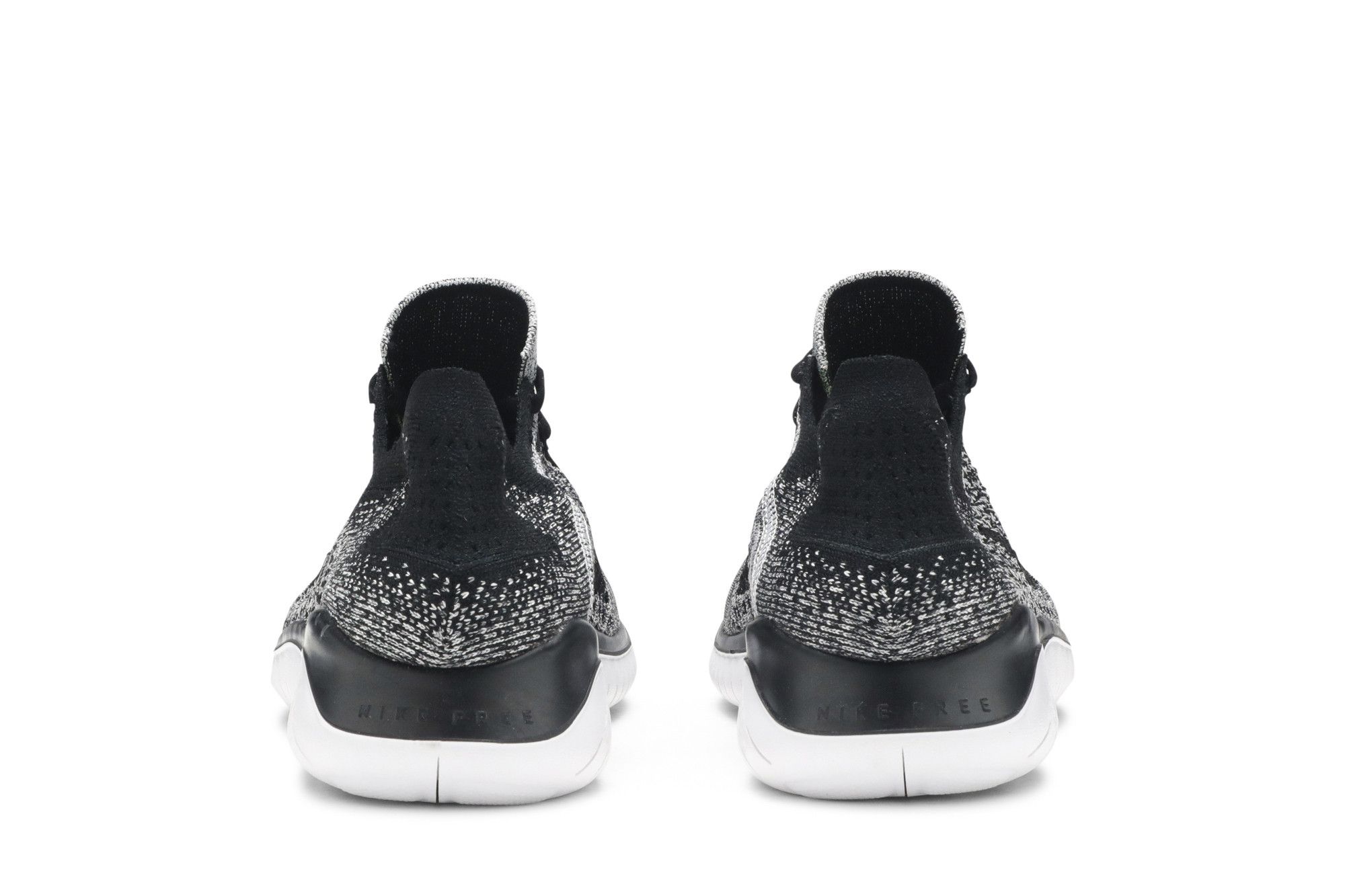 Cheap (W) ナイキ フリー RN フライニット 2018 白黒 942839-101