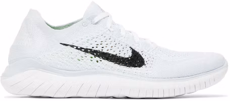 (Women) Nike Free RN Flyknit 2018 'White Platinum' 942839-100 (Women) Nike Free RN Flyknit 2018 'White Platinum' 942839-100