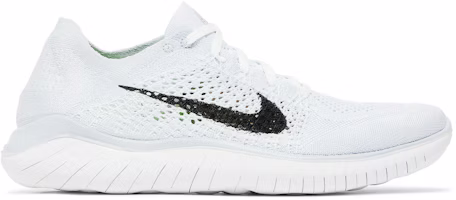 (Women) Nike Free RN Flyknit 2018 'White Platinum' 942839-100 (Women) Nike Free RN Flyknit 2018 'White Platinum' 942839-100