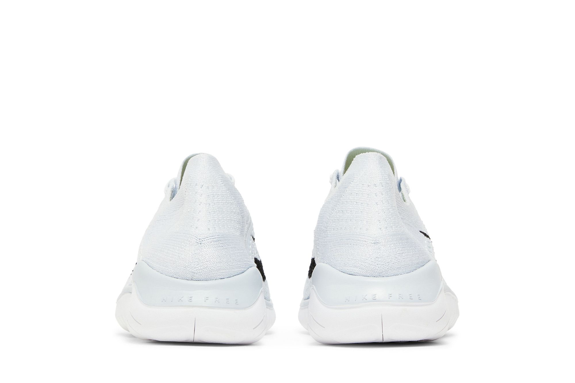 Cheap (W) Nike Free RN Flyknit 2018 'Putih Platinum' 942839-100