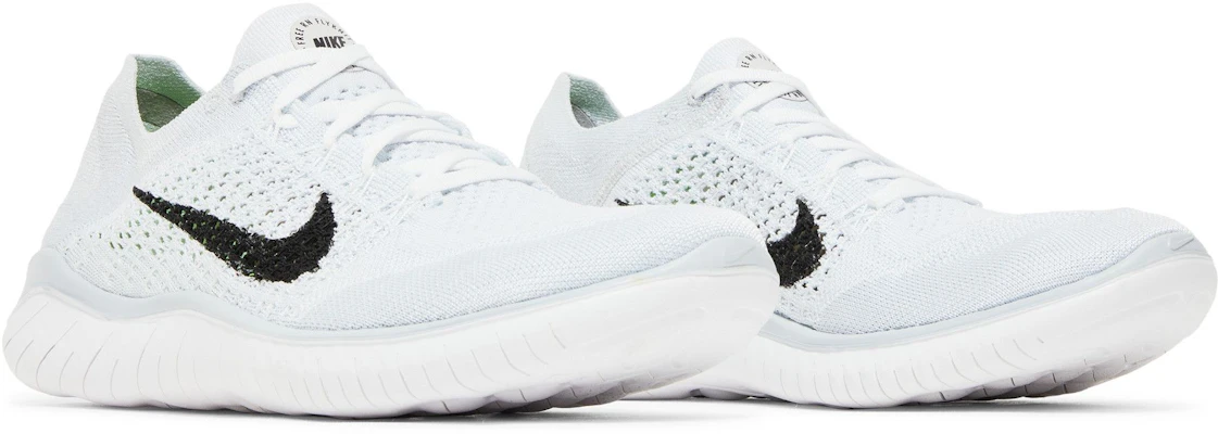 (女款)Nike Free RN Flyknit 2018 '白金' 942839-100 1