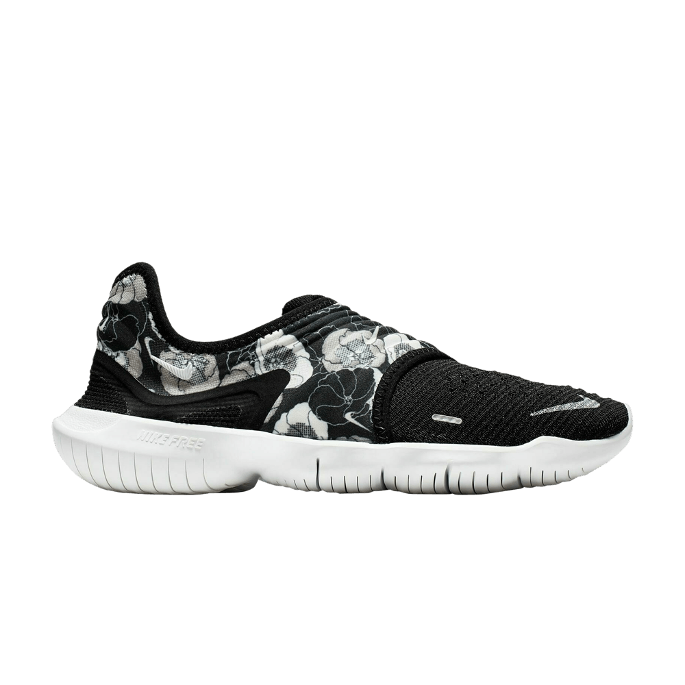 (Women) Nike Free RN Flyknit 3.0 'Black Floral' CD9464-001