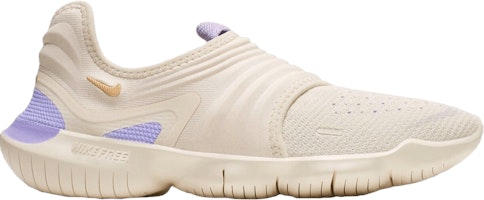 (Women) Nike Free RN Flyknit 3.0 'Light Cream Purple Agate' AQ5708-201 (Women) Nike Free RN Flyknit 3.0 'Light Cream Purple Agate' AQ5708-201