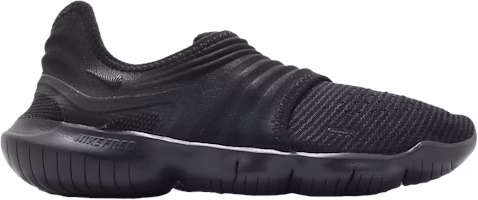 (Women) Nike Free RN Flyknit 3.0 'Triple Black' AQ5708-006 (Women) Nike Free RN Flyknit 3.0 'Triple Black' AQ5708-006