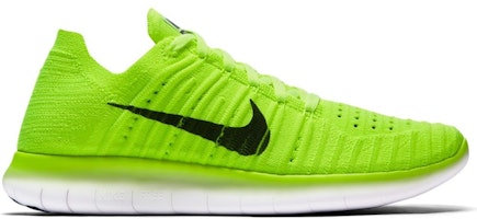 (Women) Nike Free RN Flyknit Medals Stand Volt 842546-700 (Women) Nike Free RN Flyknit Medals Stand Volt 842546-700