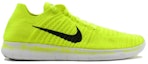 Order (W) Nike Free RN Flyknit Medals Stand Volt Lelaki/Wanita Lelarian Sneakers. 842546-700