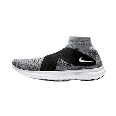 (W) Nike Free RN Motion Flyknit 2017 'Black White'