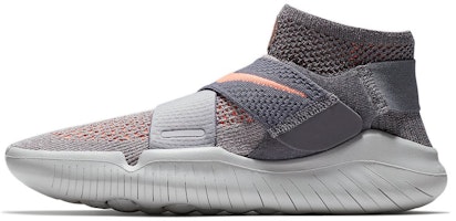 (Women) Nike Free RN Motion Flyknit 2018 'Grey Crimson' 942841-003 (Women) Nike Free RN Motion Flyknit 2018 'Grey Crimson' 942841-003
