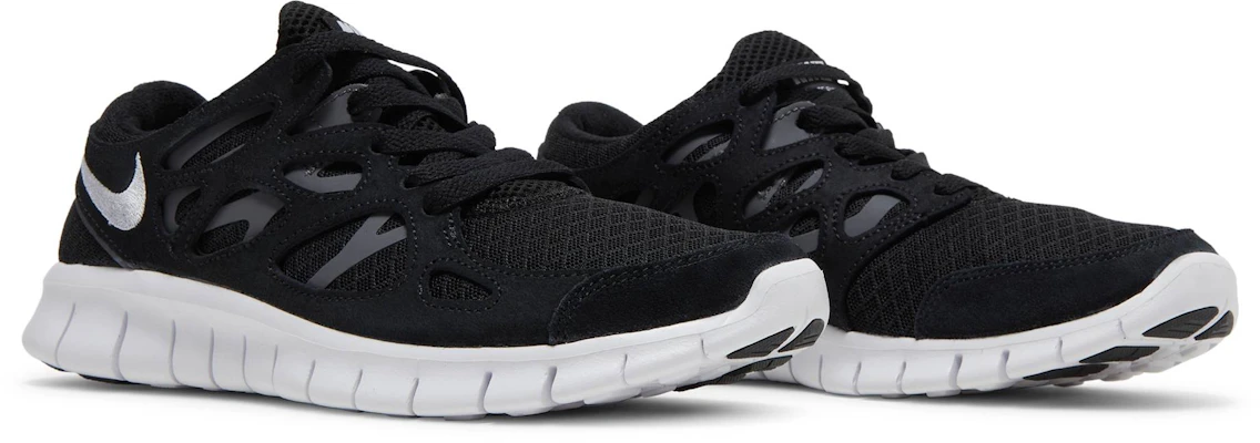 (W) Nike Free Run 2 'Hitam Kelabu Gelap' DM9057-001 Cheap (W) Nike Free Run 2 'Hitam Kelabu Gelap' DM9057-001