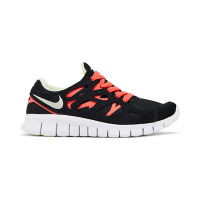 (W) Nike Free Run 2 'Black Lime Ice'