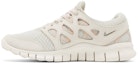 Lookbook (W) Nike Free Run 2 'Pure Platinum' Lelaki Wanita Kasut Lari. DM8915-001