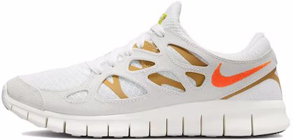 (Women) Nike Free Run 2 'Summit White Goldtone' DM8915-102 (Women) Nike Free Run 2 'Summit White Goldtone' DM8915-102
