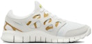 Order (W) Nike Free Run 2 'Putih Summit Goldtone' DM8915-102