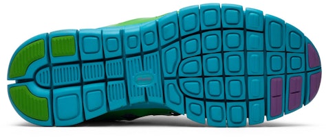 Shop Nike Free Run 2.0 百搭舒適 減震耐磨 低筒 跑步鞋 女款 綠紫