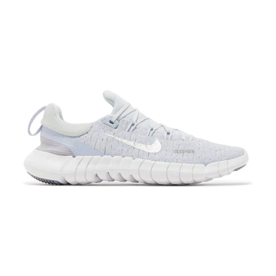 (W) Nike Free Run 5.0 'Pure Platinum Metallic Silver'