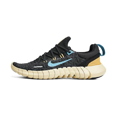 (W) Nike Free Run 5.0 Next Nature 'Black Noise Aqua'
